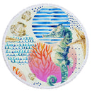 Summer Round Beach Towels Undersea Octopus Circle Bath Shower Towel With Drawstring Storage Bag Yoga Mat Blanket toalla playa
