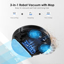Lubluelu SL60 Plus Robot Vacuum Self Emptying, Hands-free Up To 60 Days, 4500pa Robot Vacuum And Mop Combo 3 In 1 Robotic Vacuum