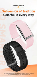The Silent Companion | Screenless Health Smart Band with Heart Rate & Sleep Monitoring