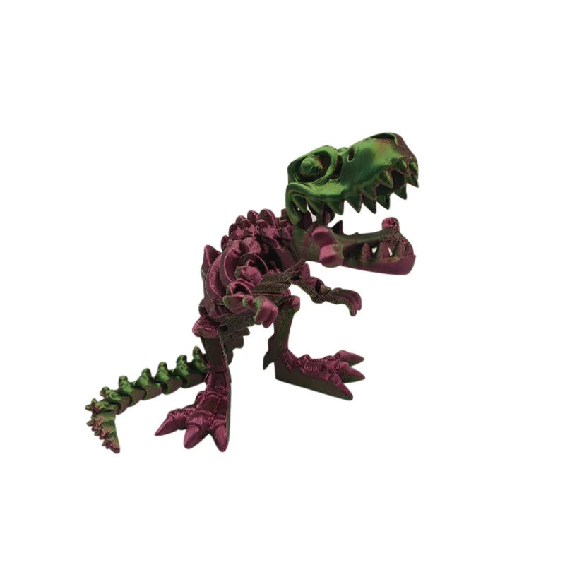 3d Printed T Rex Animals Miniature Figurines Dinosaurs Toy Child Anti-stress Birthday Gifts Children for Guests Surprises Gift