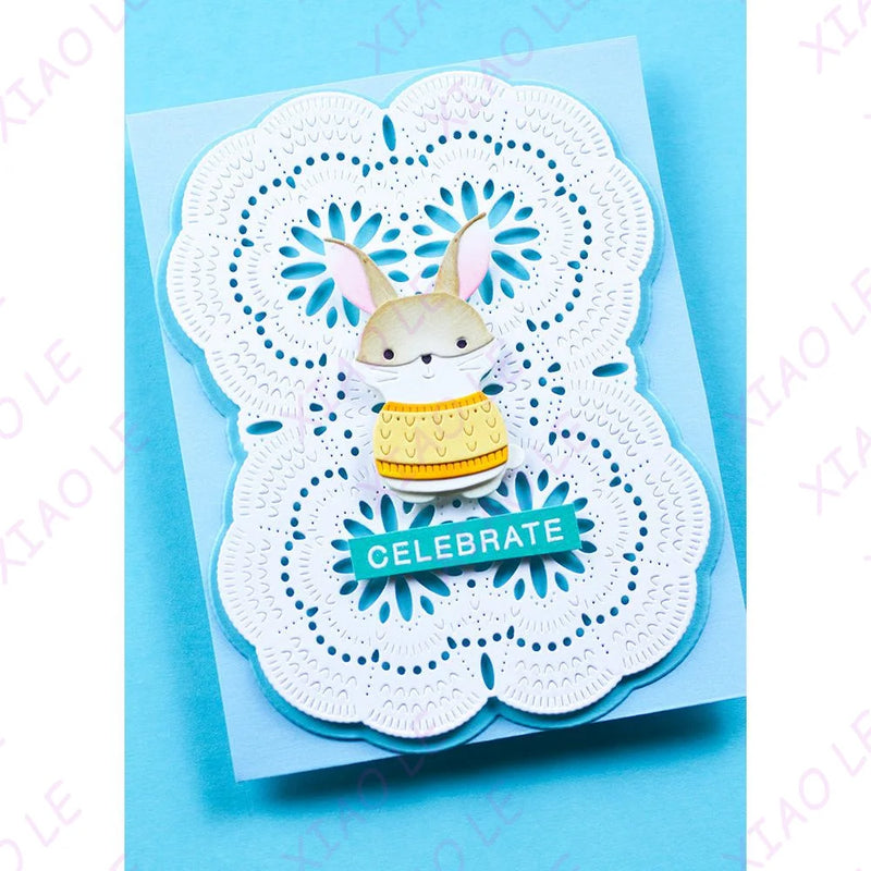 Spring Easter Nordic Basket Metal Cutting Die Scrapbook Embossed Paper Card Album Craft Template Cut Die Stencils New for 2025