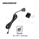 New Mini LED Cabinet Light Sensor Switch 12V 24V Touch/Hand Sweep/PIR Motion/Door On/Off Kitchen Wardrobe Lamp Control Removable