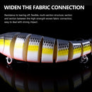 13,7 cm 27 g sinkende Wobbler 8 Segmente Angelköder Multi-Gelenk Swimbait Hardbait Angelzubehör für Barsch Isca Crankbait