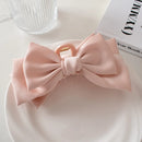 Solid Color Double Side For Women Girl Elegant Ponytail Braid Claw Clip Sweet Shark Crab Party Hair Accessories Trendy