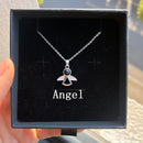 Valentine's Day Gift Custom Photo Projection Necklace DIY Picture Inside Titanium Steel Chain Couple Necklace Women Men Jewelry