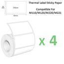 50x30mm Thermal Labels Phomemo M110 - Durable Waterproof Stickers Compatible Address Shipping Retail Shelf Tags Fade-Resistant