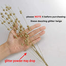 12pc Christmas Tree Decoration Artificial Glitter Berry Stem Ornaments Glitter Branch Home Holiday Wedding Party Supplies