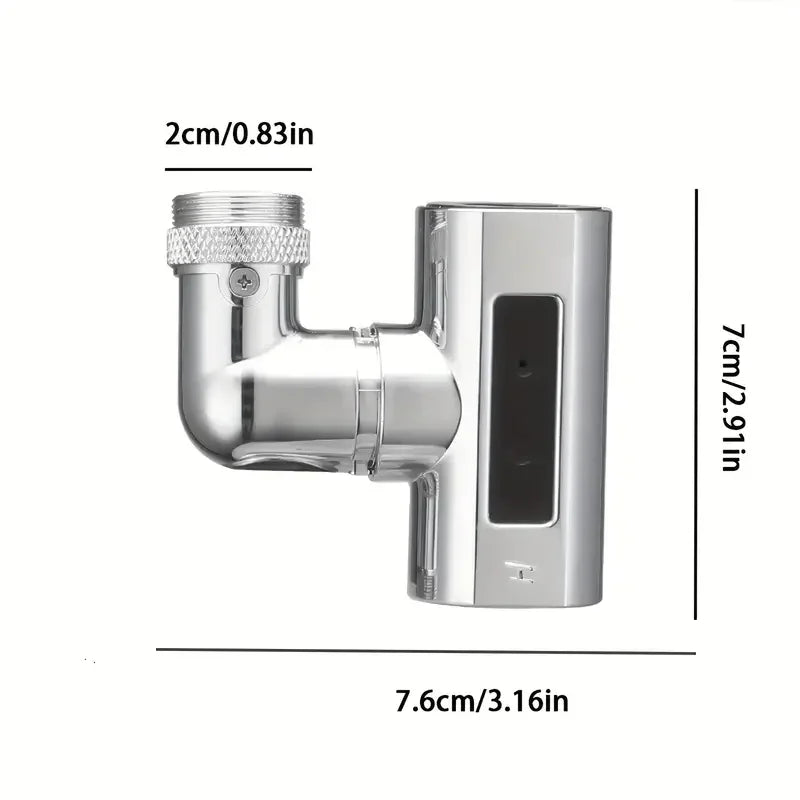 1PCS Four Speed Swivel Dishwasher Spout Faucet Small Flying Rain Faucet Kitchen Wash Shower Mixer Waterfall Aerator Faucet