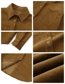 Clearance sale AS AW25 Corduroy + Sweatshirt collection Print corduroy girl clothing  family matching boys clothes