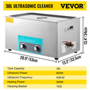 SucceBuy 3L 6L 10L 15L 22L 30L Electric Ultrasonic Cleaner Portable Washing Machine Lave-Dishes Ultrasound Home Office Appliance