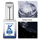 KODIES GEL Brush On Builder Nail Gel Polish 15ml Milky White Clear Pink UV Base Coat French Manicure Reinforce Gel for Extension