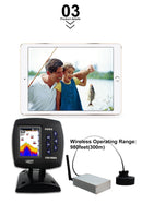 The Abyssal Eye | LUCKY FF918 980ft Wireless Fish Finder