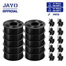 JAYO PLA PLA PLUS ABS PETG SILK Filament 1.75MM 10 Rolls / Set Refills Non-toxic PLA Meta 3D Printer Filament DIY Gift