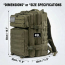 The Fieldcraft | 45L MOLLE Tactical Rucksack