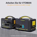 VTOMAN Jump 1500 Extra Battery 1548Wh, Backup LiFePO4 (LFP) Battery Jump 1000 & Jump 1500X & Jump 1800 Power