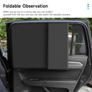 Car Sun Curtain Magnetic Car Curtain Cover Anti UV SunShade Foldable Car Front/Rear Side Window Sun Protection Mesh Accessories