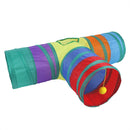 Cats Tunnel Foldable Pet Cat Toys Kitty Pet Training Interactive Fun Toy Tunnel Bored For Puppy Kitten Rabbit Play Tunnel Tube