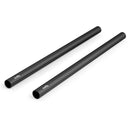 SmallRig 15mm Carbon Fiber Rod for 15mm Rod Support System (Non-Thread), 12 / 9 / 8 / 6 / 4 inches Long 2pcs/set for DSLR Camera