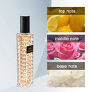 Frauen Blumen-Frucht Eau De Toilette Frischer, natürlicher, eleganter Duft Zitrone Rose Jasmin Langanhaltender Duft Dating Arbeits Parfüm Spray