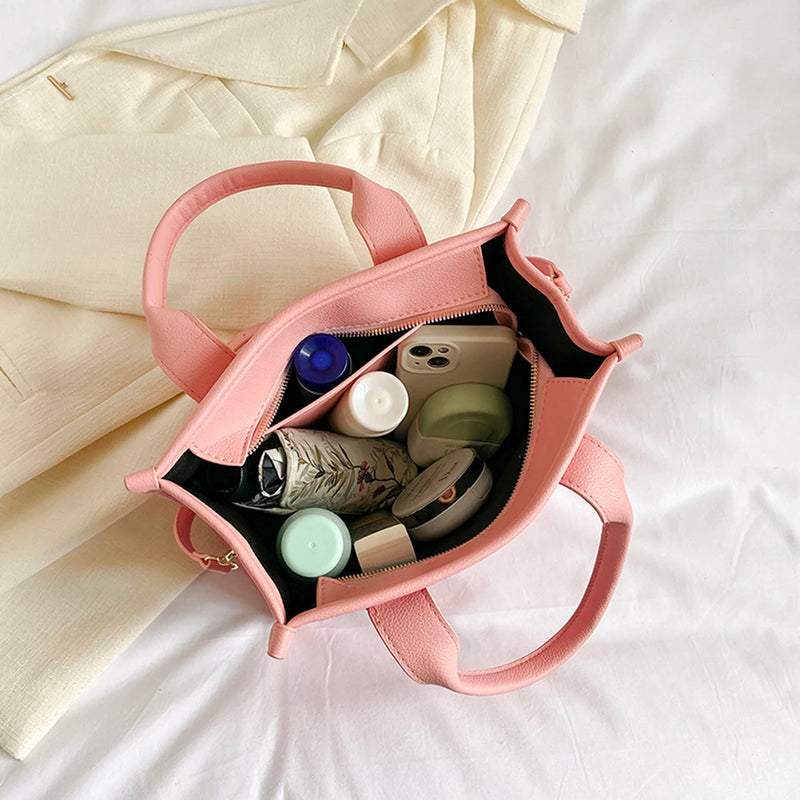 Women Party Tote Bag PU Leather Sequins Top-Handle Bags Casual Fashion Shiny Portable Adjustable Straps Shopper Tote Purse