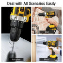 Lithium battery-powered screwdriver, electric screwdriver, electric hand drill, electric impact drill, combo set, home DIY kit