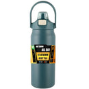 Portable Thermos with Straw Cold and Hot Thermal Mug Tumbler Coffee Cup Sports Vacuum Flasks 304 Stainless Steel Water Bottle