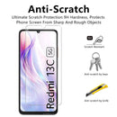 4in1 Tempered Glass For Redmi 13C 5G Camera Lens Screen Protector Film for Xiaomi Redmi 12C 13 C Redmi13C Glass