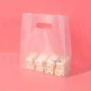 50/100Pcs Daisy Style Plastic Gift Bags With Handle, Shopping Bag Tote Bags Perfect for Mother's Day Wedding Birthday Holidays