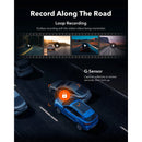 WOLFBOX G930 10 Inch Wifi Dash Camera 4K Car DVR FOV 140 Mirror Camera Dash Cam Car 24H Parking View Touch Screen Video Recorder