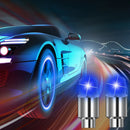 2 Pcs Car Wheel Tire Led Light Colorful Equipment Valve Lamp Air Valve Stem Caps Cover Accessories For Mountain Bicycle Motor