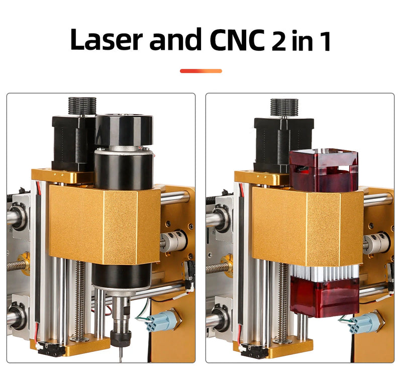 500W CNC Router Machine, CNC 3018 Pro MAX CNC Machine, All-Metal Milling Machine for Wood Acrylic MDF Fiber Carving Cutting