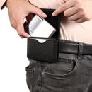 Oxford Waterproof Belt Clip Case Men Waist Bag For Samsung Z Flip 5 4 3,Galaxy Flip5 Flip4,Moto Razr 40 Ultra 5G Holster Pouch