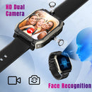 XUESEVEN KOM8 4G LTE HD Dual Camera Smartwatch Face Recognition GPS SIM Card Google Play Store Payment Function Men Watch Phone