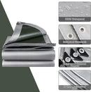 Tarpaulin Waterproof Fabric Tarpaulin 180 g/m² PE Tarpaulin UV Resistant Weatherproof for Garden Furniture Pool Wood Car Boat