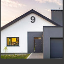 Large 30cm House Number Outdoor Floating Sign Modern Door Numbers Building Signage Huisnummer Numeros Casa Address street sign