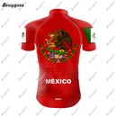 Mexico Team Men Cycling Jersey MTB Maillot Bike Shirt Downhill Jersey High Quality Pro Team Tricota Mountain Bicycle Clothing