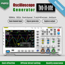 FNIRSI 1014D Portable Digital Oscilloscope Osciloscopio Digital Multimeter 100MHz*2 2 In 1 Dual Channel Input Signal Generator