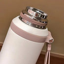 The Oasis | 600-800ml Double-Wall Vacuum Flask with Tea Strainer