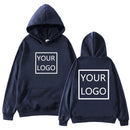 Hoodies Anime Neue Benutzerdefinierte Hoodies Diy Logo Bild Print Kleidung Personalisierte Sport Freizeit Sweatshirt Hoodie Pullover Größe Xs-4Xl