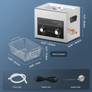 SucceBuy 2/3/6/10/15/30L Ultrasonic Cleaner with Heater Timer for Lab Tools Metal Parts Carburetor Brass Auto Parts Engine Parts