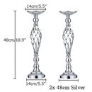 ERMAKOVA Flower Arrangement Stand Vase Pillar Candle Holders Wedding Party Dinner Centerpiece Event Restaurant Hotel Decoration