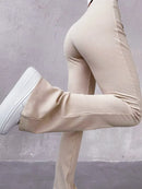 Solid Slim Fit Streetwear Women Pants High Waist Y2k Clothes Pantalones Aesthetic Fashion Trousers Full Length Roupas Femininas