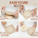 4.5/5.5/6.5 Inch Pottery Mold WIth Round Clay Throwing Cloth Plaster Molds Wood Pottery Tools for Dish Bowl Slump Press Mold