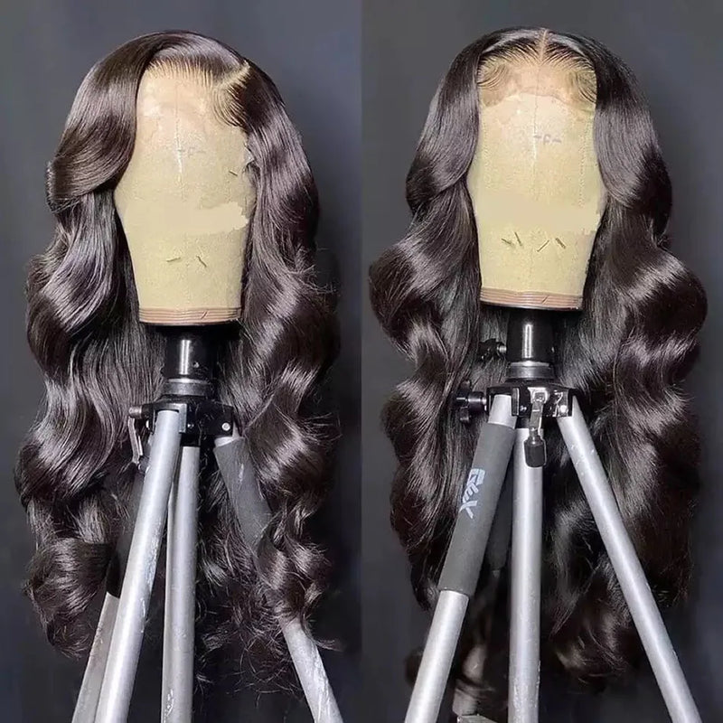 13x6 HD Lace Frontal Human Hair Wigs Body Wave Pre Plucked 13x4 Lace Front Wig Transparent Lace Front Human Hair Wig For Women
