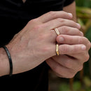 Customize Ring Personalized Stainless Steel Ring Coordinate Jewelry Engraved Anniversary Valentine's Day Gifts For Man and Women