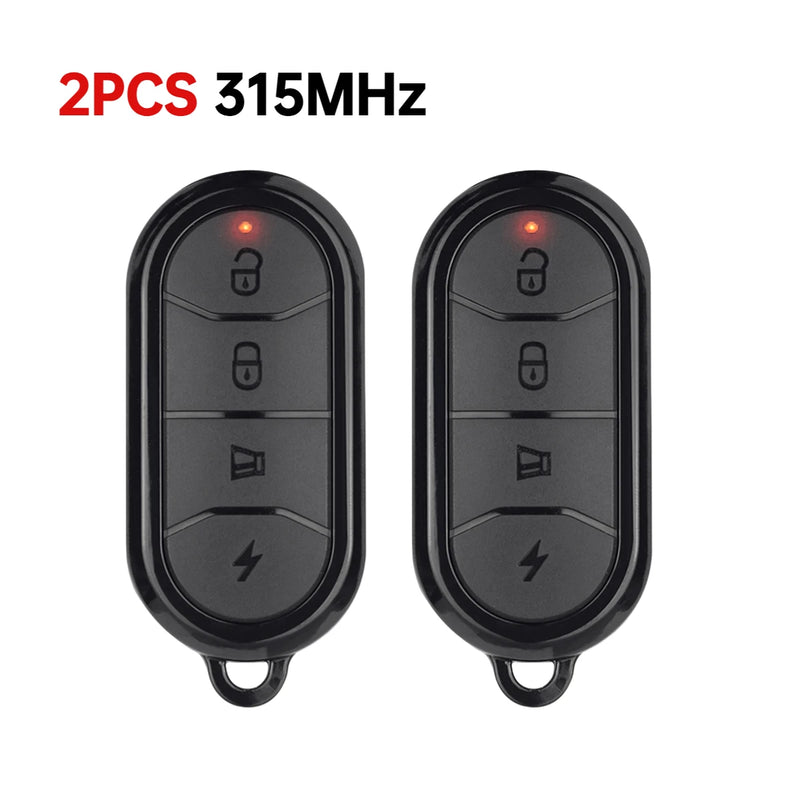 3/2/1PCS 433MHz/315MHz Cloning Duplicator Auto Copy Remote Controller 4 Buttons Replacement Key Fob Universal Garage Gate Opener