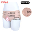 FAAK Silicone Briefs Fake Vaginal Realistic Panty Underwear Hiding Gaff Hip Enhancer for Cosplay Transgender Crossdressers Women