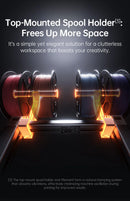 The Stratum X | ANYCUBIC Kobra X 600 mm/s Multi-Color FDM 3D Printer