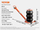 The Apex Lift | 3/5-Ton Pneumatic Air Jack with Heightened Column