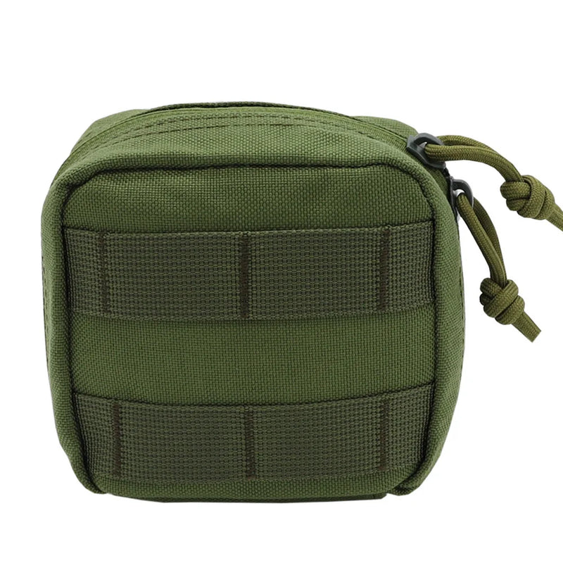 VULPO Tactical Mini Multi-purpose MOLLE EDC Tool Pouch Knife Compass Flashlight Card Storage Bag Hunting Camping Micro Waist Bag